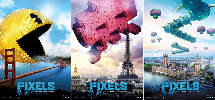 Pixels, The Movie (2015) Trailer, Wallpapers and Movie Details