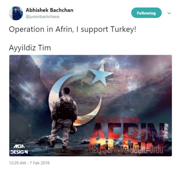 Abhishek Bachchan’s Twitter Account Hacked By Pro-Pakistani Hackers Abhishek Bachchan’s Twitter Account Hacked By Pro-Pakistani Hackers