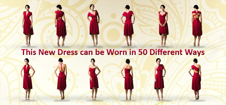 This New Dress can be Worn in 50 Different Ways