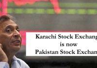 Karachi Stock Exchange is now Pakistan Stock Exchange