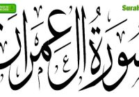 Surah 003 Aal-e-Imran (Listen Tilawat / Download)
