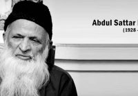 Pakistani Legend Abdul Sattar Edhi Died